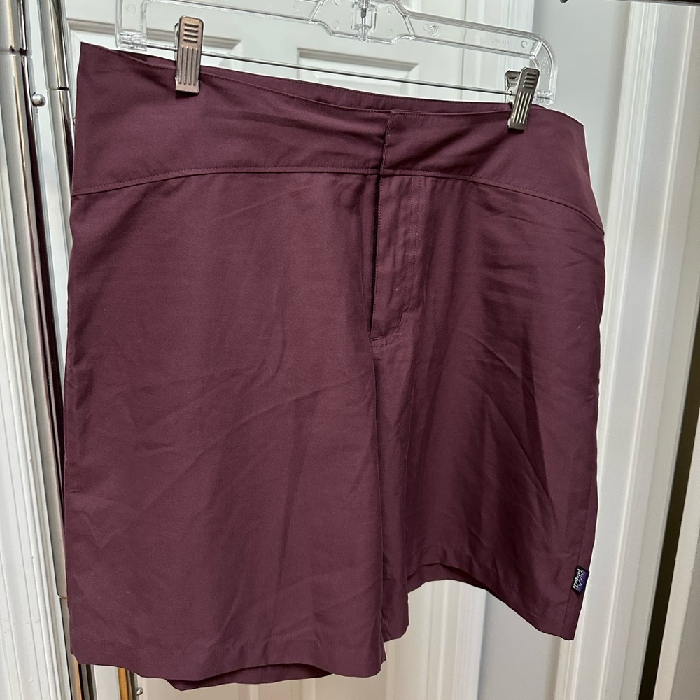 Patagonia Burgundy/Eggplant Shorts Size 12